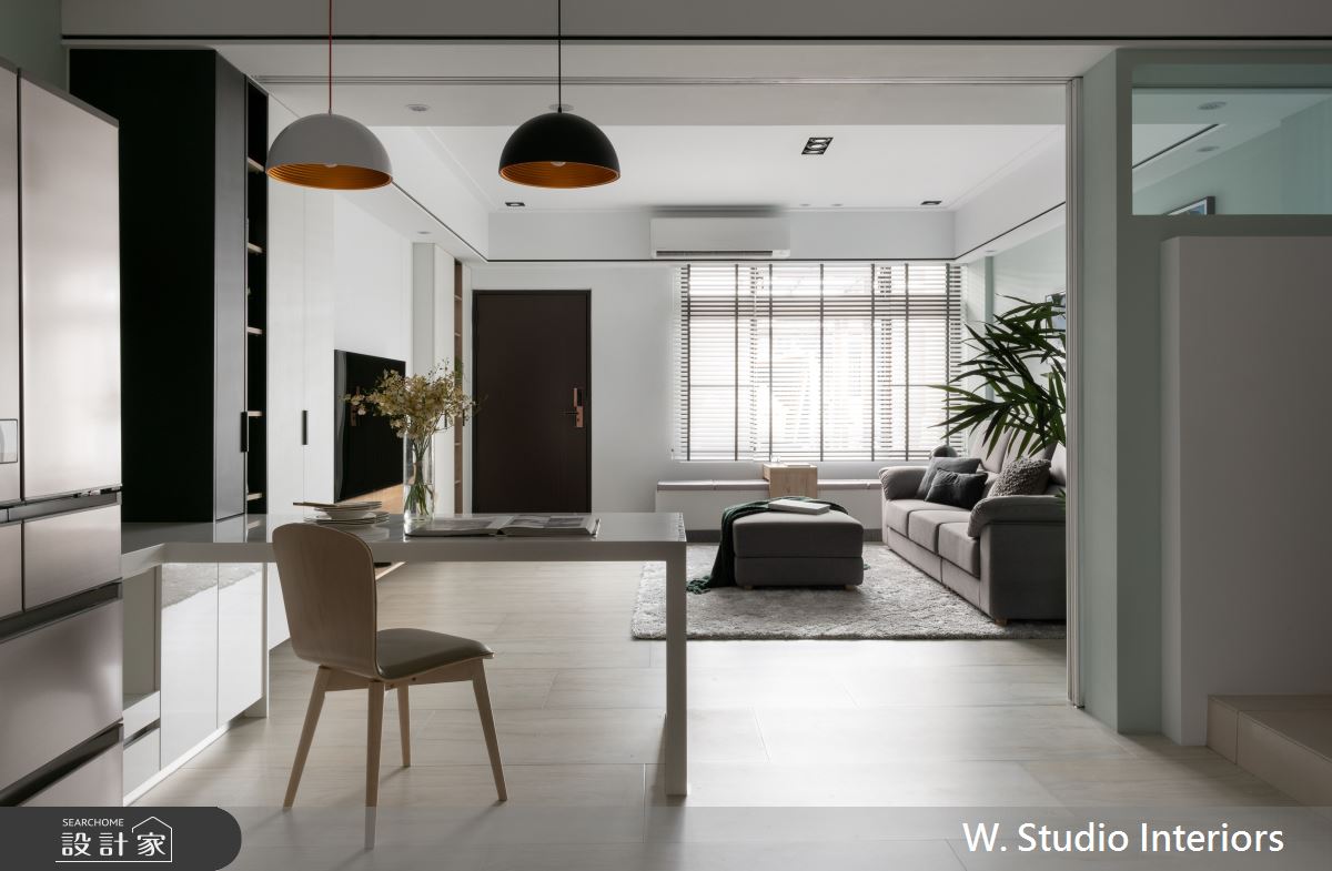 70坪新成屋(5年以下)＿北歐風餐廳案例圖片＿哲苑室內設計 W. Studio Interiors＿哲苑_06LK Residence之9