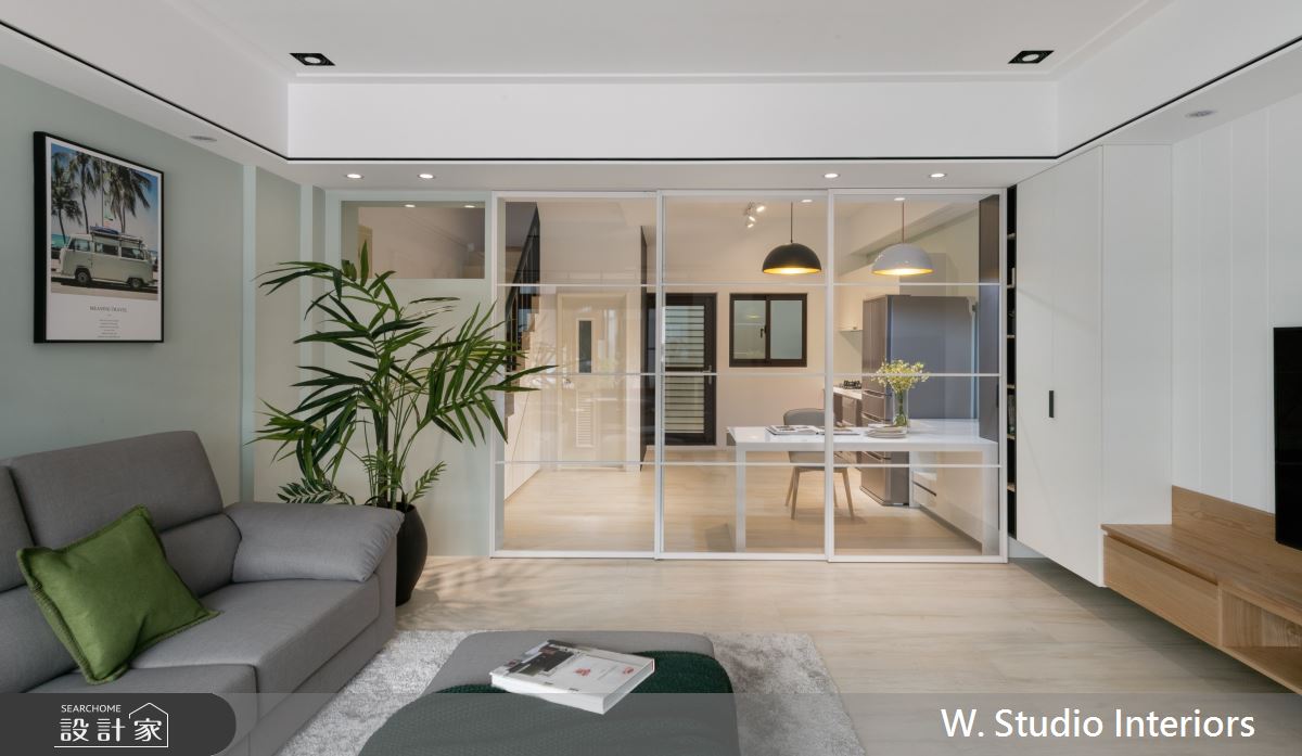70坪新成屋(5年以下)＿北歐風客廳案例圖片＿哲苑室內設計 W. Studio Interiors＿哲苑_06LK Residence之4