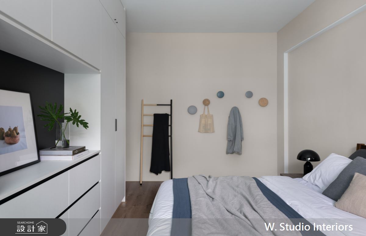 70坪新成屋(5年以下)＿北歐風臥室案例圖片＿哲苑室內設計 W. Studio Interiors＿哲苑_06LK Residence之13