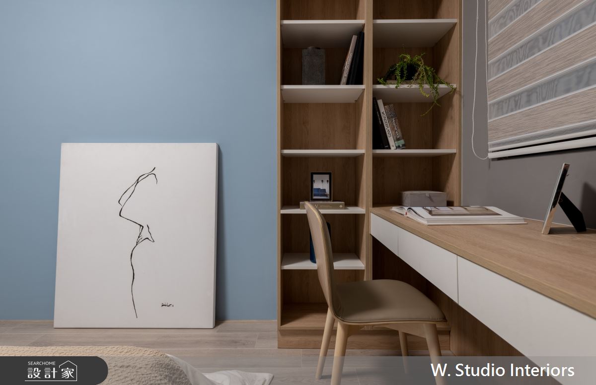 70坪新成屋(5年以下)＿北歐風臥室案例圖片＿哲苑室內設計 W. Studio Interiors＿哲苑_06LK Residence之15