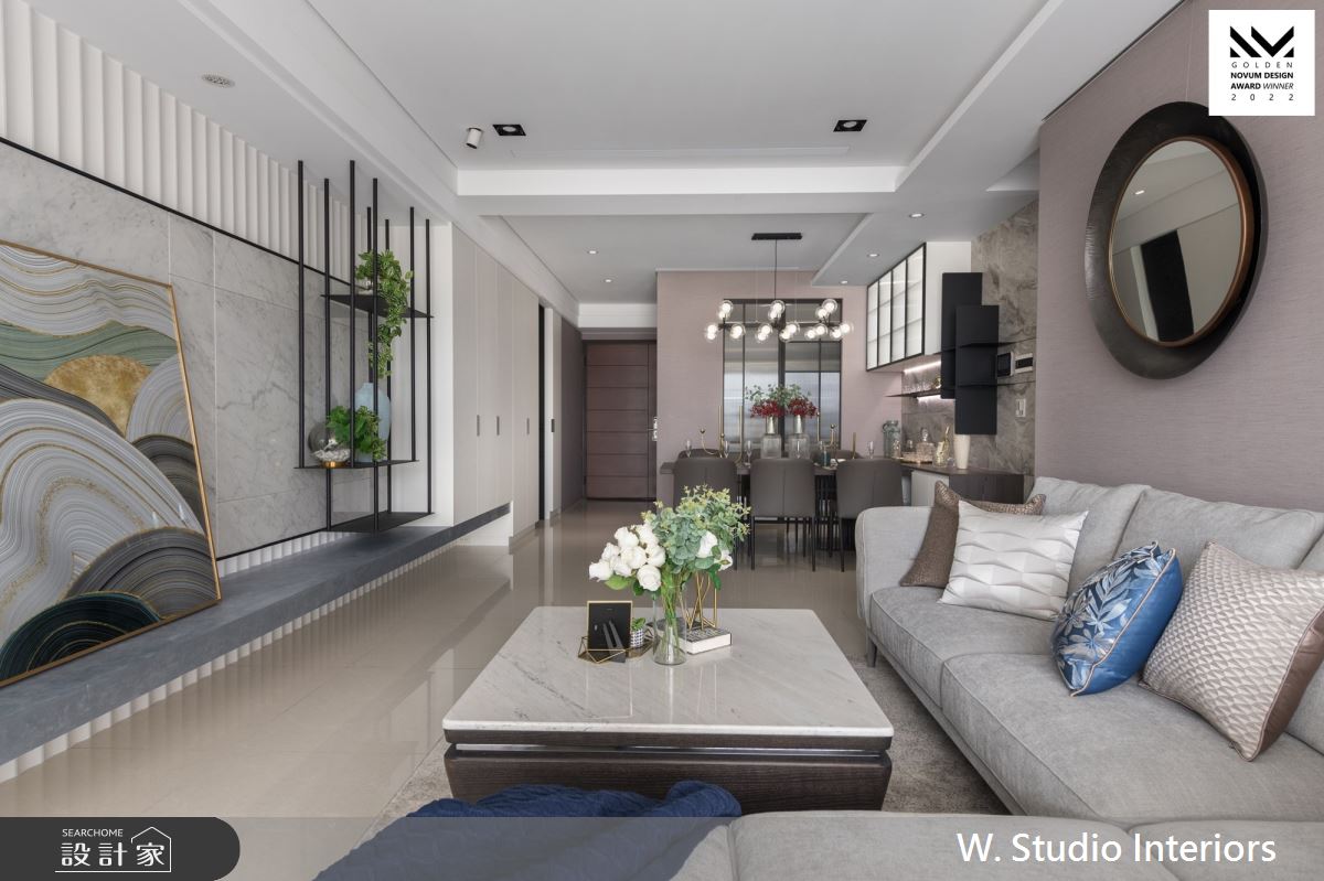 63坪新成屋(5年以下)＿現代風客廳餐廳案例圖片＿哲苑室內設計 W. Studio Interiors＿哲苑_09Project 36-7之6