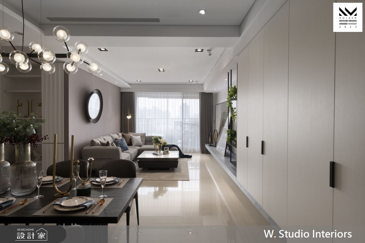 63坪新成屋(5年以下)＿現代風客廳餐廳案例圖片＿哲苑室內設計 W. Studio Interiors＿哲苑_09Project 36-7之2