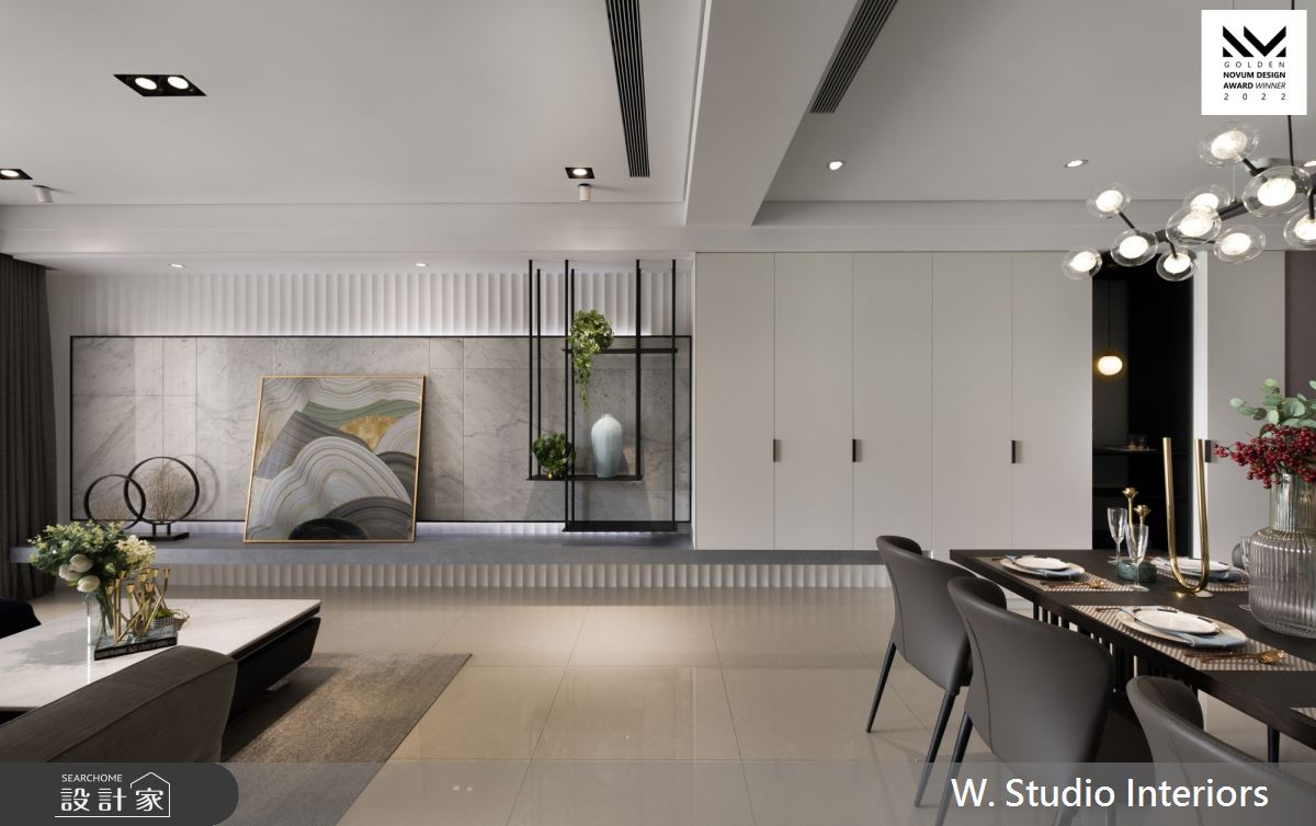 63坪新成屋(5年以下)＿現代風客廳餐廳案例圖片＿哲苑室內設計 W. Studio Interiors＿哲苑_09Project 36-7之4