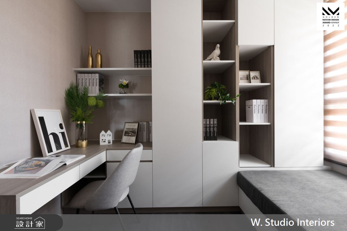 63坪新成屋(5年以下)＿現代風書房臥榻多功能室案例圖片＿哲苑室內設計 W. Studio Interiors＿哲苑_09Project 36-7之25