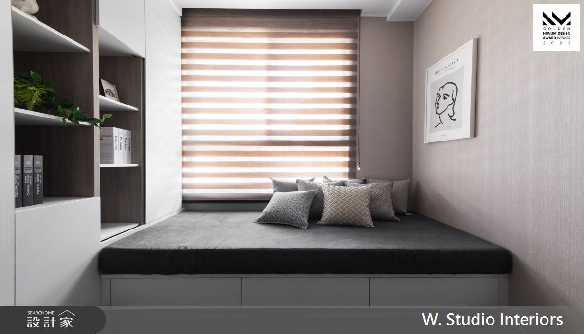 63坪新成屋(5年以下)＿現代風書房臥榻多功能室案例圖片＿哲苑室內設計 W. Studio Interiors＿哲苑_09Project 36-7之26