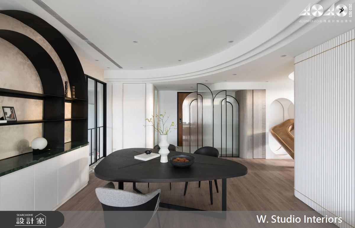 50坪新成屋(5年以下)＿北歐風餐廳案例圖片＿哲苑室內設計 W. Studio Interiors＿哲苑_10HH Reidence之5