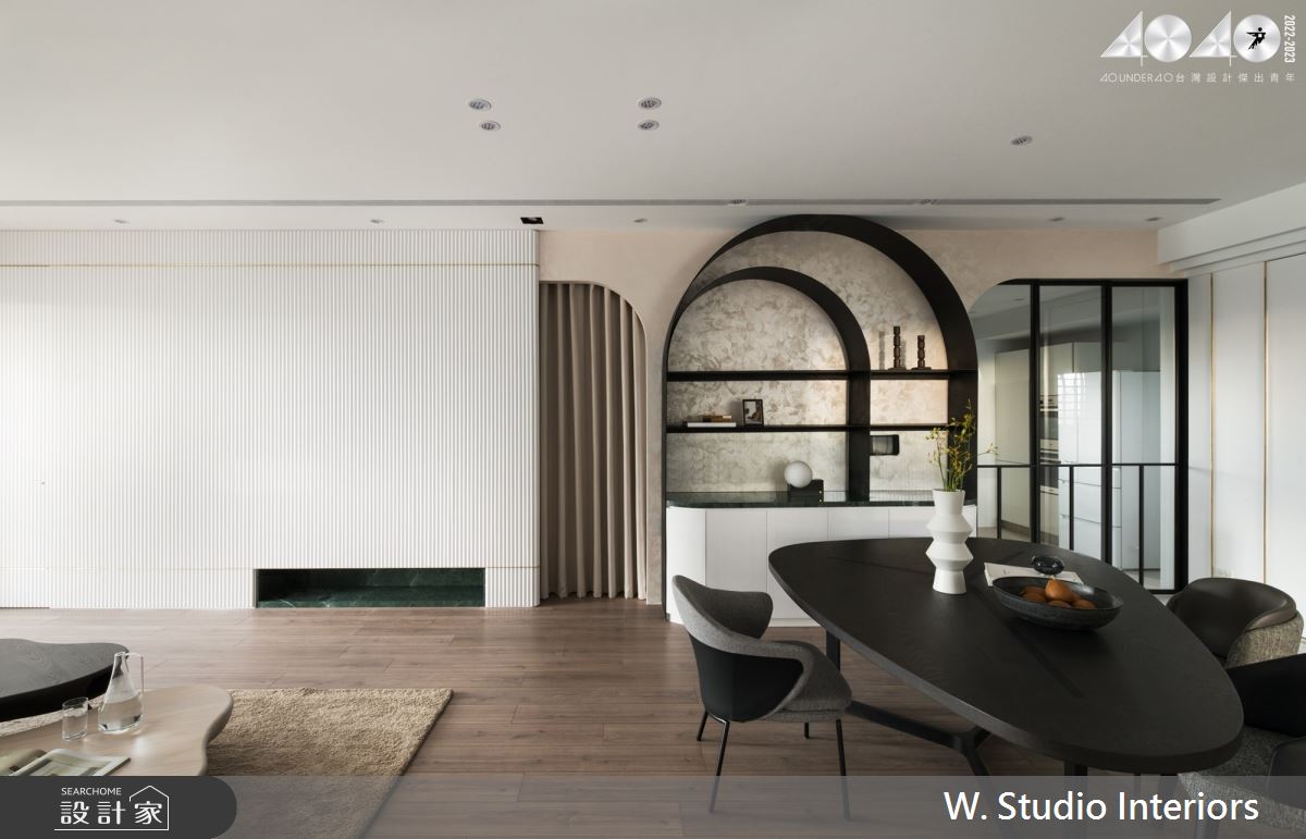 50坪新成屋(5年以下)＿北歐風客廳餐廳案例圖片＿哲苑室內設計 W. Studio Interiors＿哲苑_10HH Reidence之9