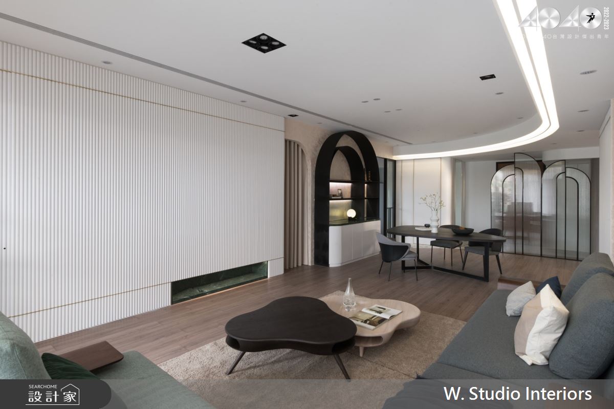 50坪新成屋(5年以下)＿北歐風客廳餐廳案例圖片＿哲苑室內設計 W. Studio Interiors＿哲苑_10HH Reidence之10