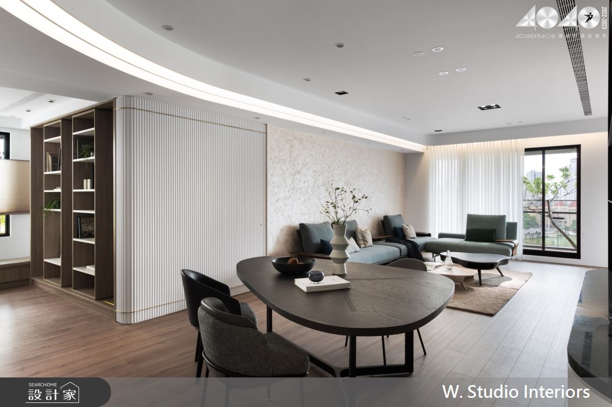 50坪新成屋(5年以下)＿北歐風客廳餐廳案例圖片＿哲苑室內設計 W. Studio Interiors＿哲苑_10HH Reidence之12