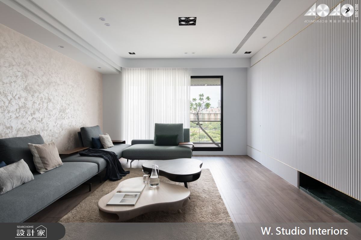 50坪新成屋(5年以下)＿北歐風客廳案例圖片＿哲苑室內設計 W. Studio Interiors＿哲苑_10HH Reidence之13