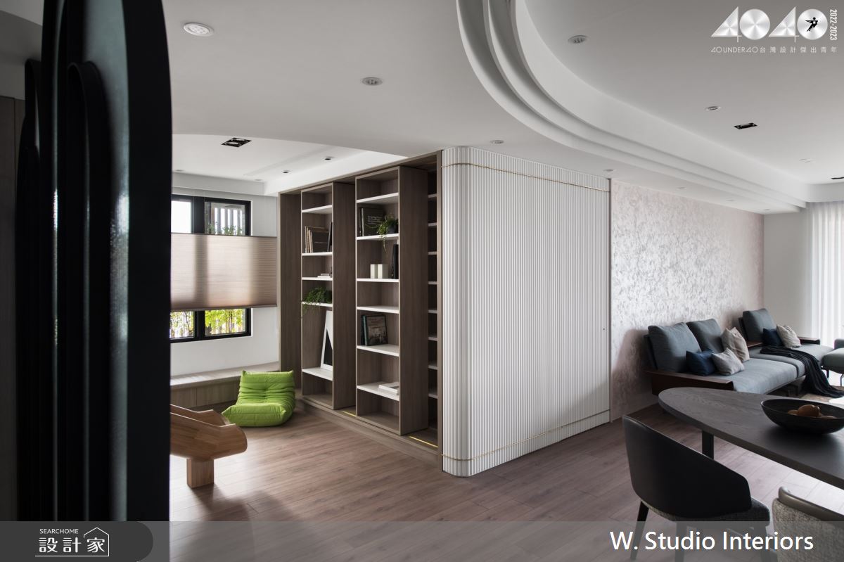 50坪新成屋(5年以下)＿北歐風客廳餐廳多功能室案例圖片＿哲苑室內設計 W. Studio Interiors＿哲苑_10HH Reidence之16