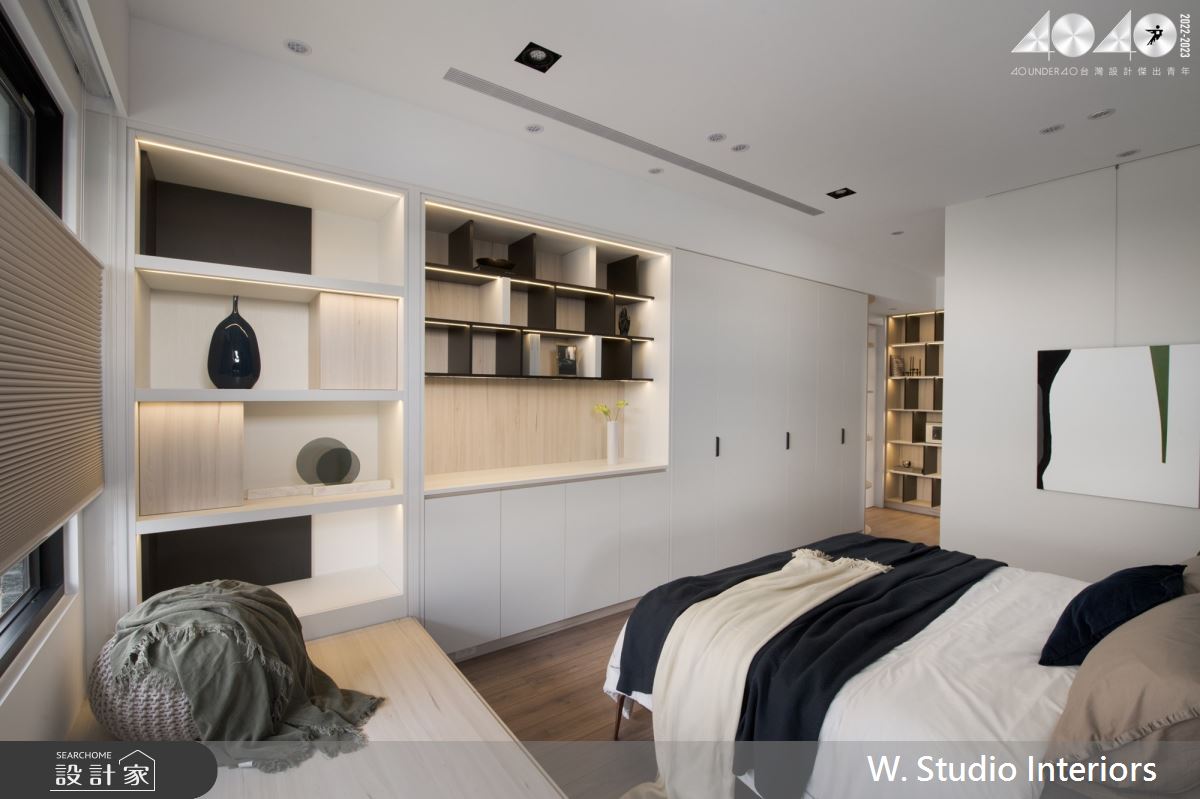50坪新成屋(5年以下)＿北歐風臥室案例圖片＿哲苑室內設計 W. Studio Interiors＿哲苑_10HH Reidence之23