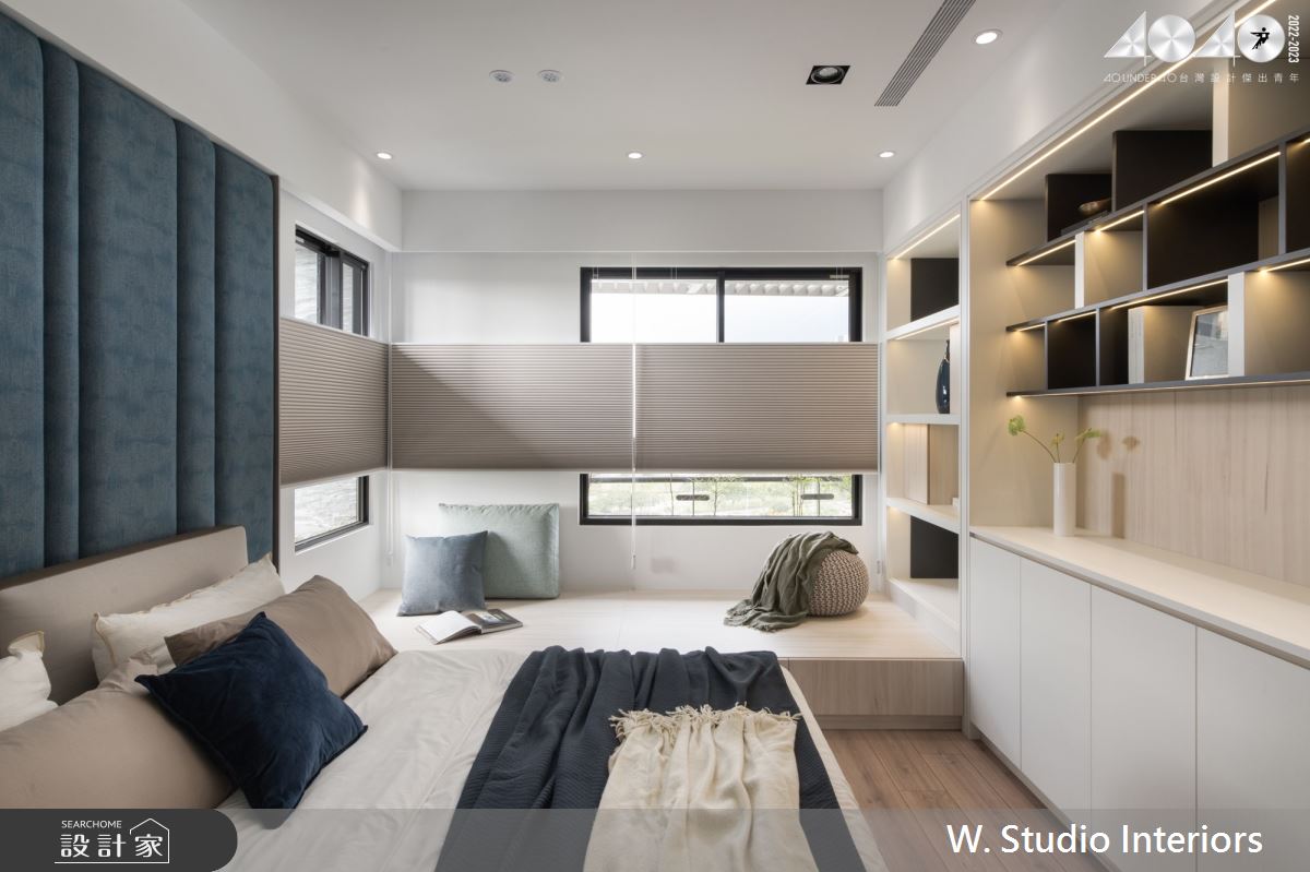 50坪新成屋(5年以下)＿北歐風臥室臥榻案例圖片＿哲苑室內設計 W. Studio Interiors＿哲苑_10HH Reidence之24
