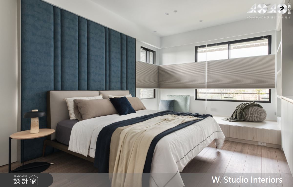 50坪新成屋(5年以下)＿北歐風臥室臥榻案例圖片＿哲苑室內設計 W. Studio Interiors＿哲苑_10HH Reidence之26