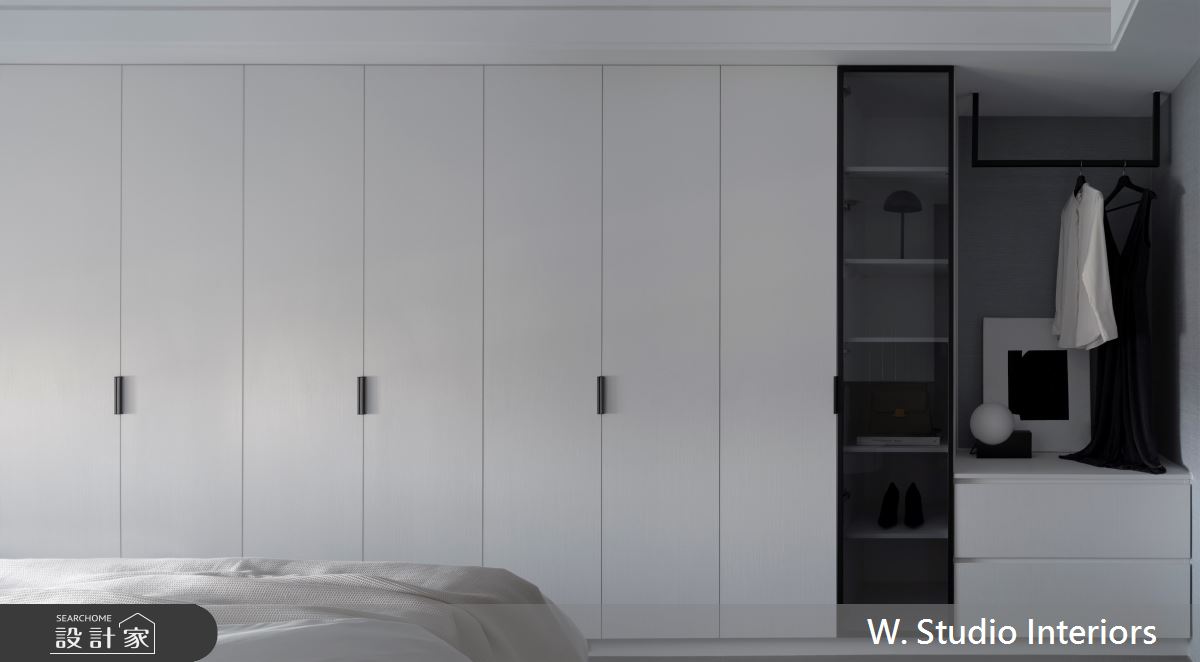 25坪新成屋(5年以下)＿混搭風臥室案例圖片＿哲苑室內設計 W. Studio Interiors＿哲苑_11JYJ Residence之12