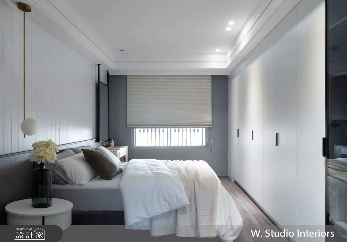 25坪新成屋(5年以下)＿混搭風臥室案例圖片＿哲苑室內設計 W. Studio Interiors＿哲苑_11JYJ Residence之14