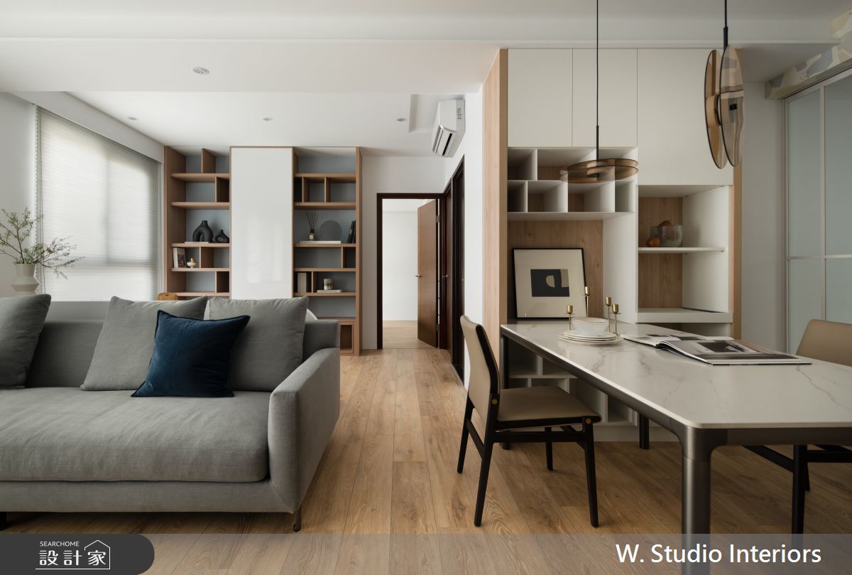 20坪新成屋(5年以下)＿混搭風客廳餐廳案例圖片＿哲苑室內設計 W. Studio Interiors＿哲苑_12LZH Residence之8