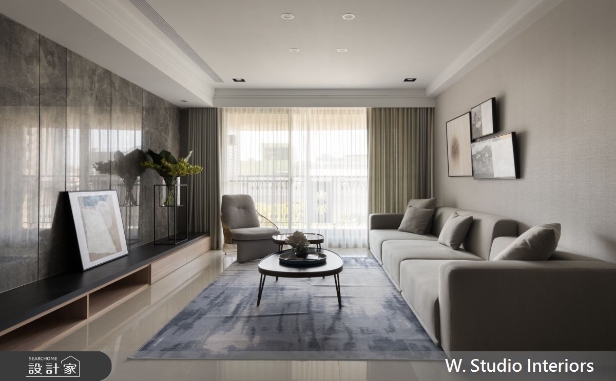 50坪新成屋(5年以下)＿混搭風客廳案例圖片＿哲苑室內設計 W. Studio Interiors＿哲苑_13Project 36-8之11