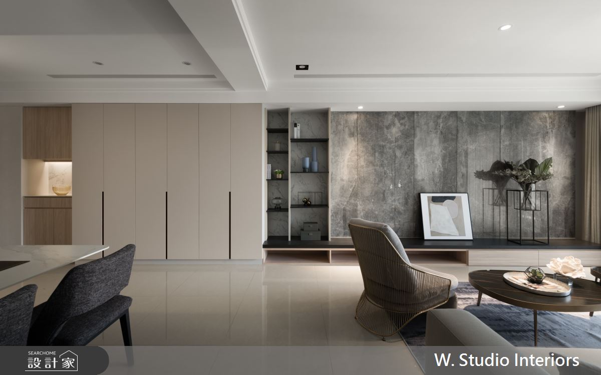 50坪新成屋(5年以下)＿混搭風客廳案例圖片＿哲苑室內設計 W. Studio Interiors＿哲苑_13Project 36-8之12