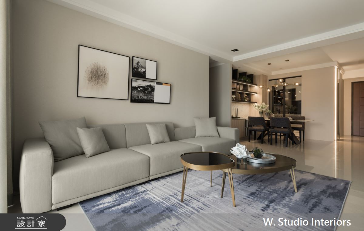 50坪新成屋(5年以下)＿混搭風客廳案例圖片＿哲苑室內設計 W. Studio Interiors＿哲苑_13Project 36-8之16