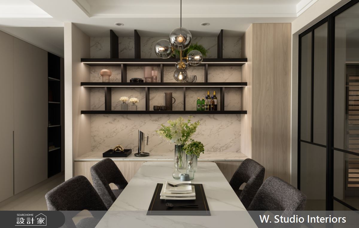 50坪新成屋(5年以下)＿混搭風餐廳案例圖片＿哲苑室內設計 W. Studio Interiors＿哲苑_13Project 36-8之18