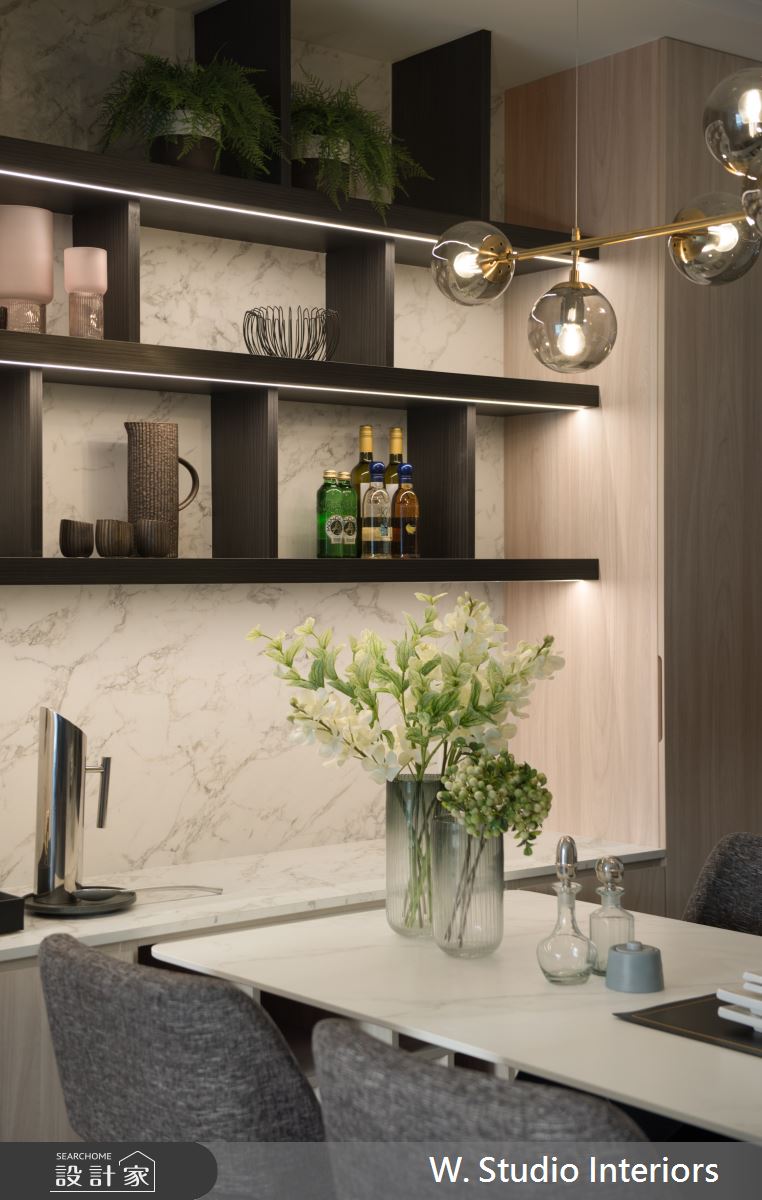 50坪新成屋(5年以下)＿混搭風餐廳案例圖片＿哲苑室內設計 W. Studio Interiors＿哲苑_13Project 36-8之19