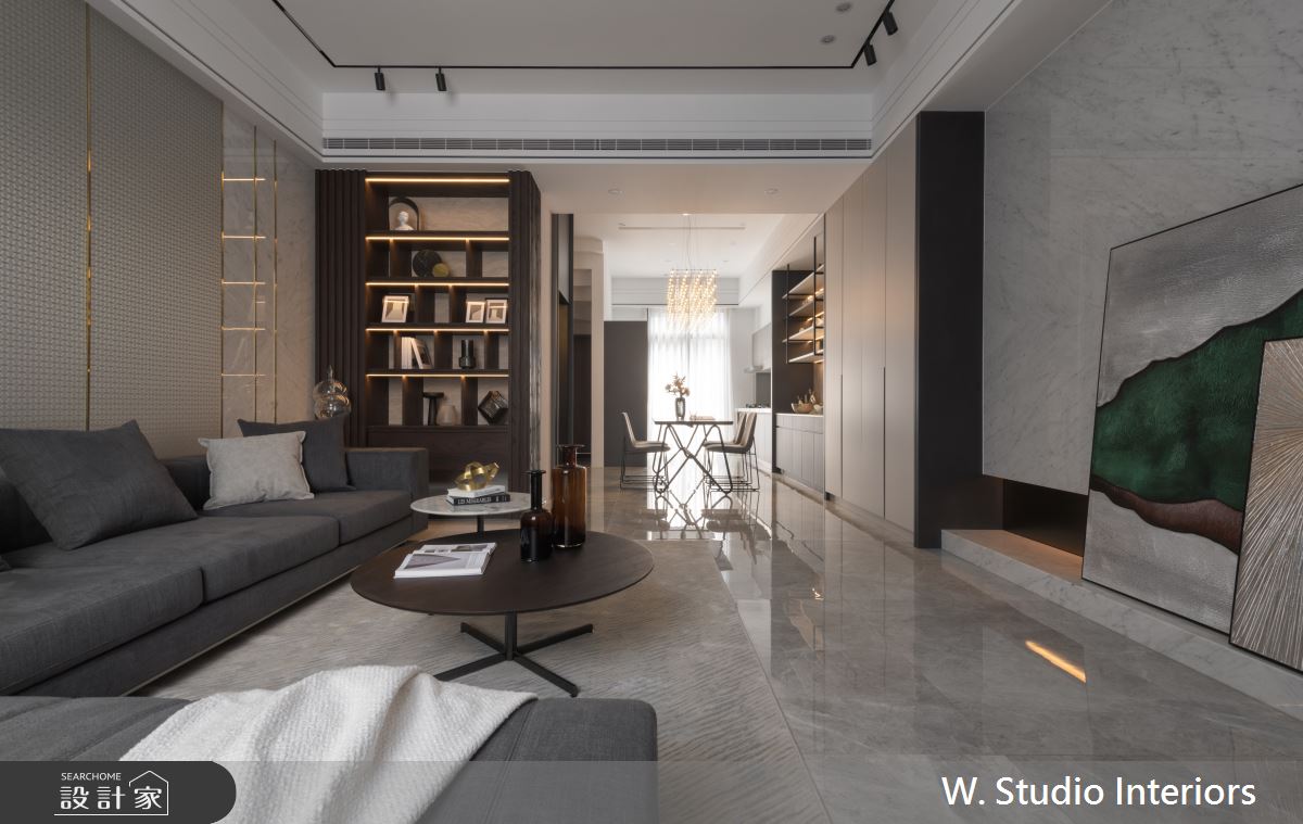 120坪新成屋(5年以下)＿現代風客廳餐廳案例圖片＿哲苑室內設計 W. Studio Interiors＿哲苑_17Project 116之2