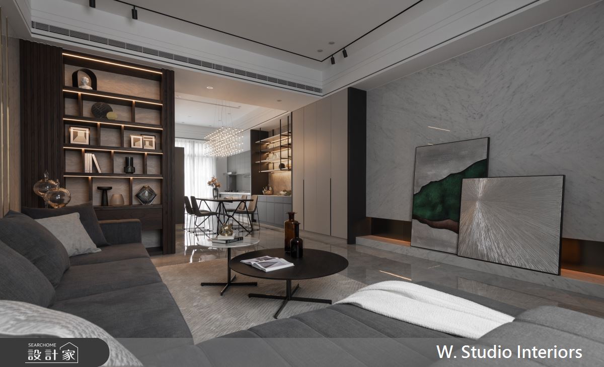 120坪新成屋(5年以下)＿現代風客廳餐廳案例圖片＿哲苑室內設計 W. Studio Interiors＿哲苑_17Project 116之3