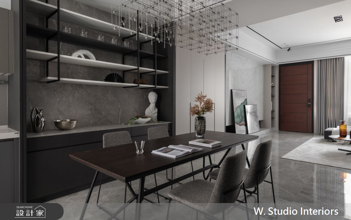 120坪新成屋(5年以下)＿現代風玄關客廳餐廳案例圖片＿哲苑室內設計 W. Studio Interiors＿哲苑_17Project 116之11