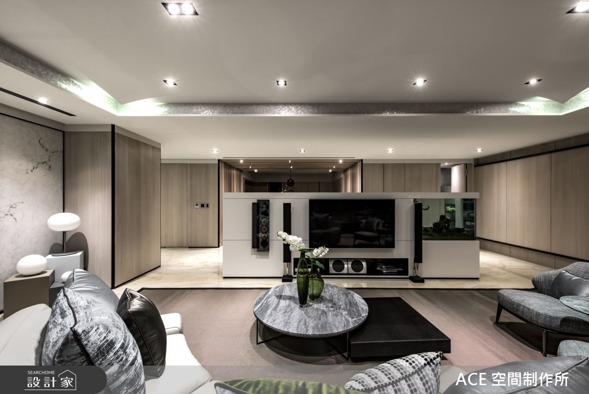 123坪新成屋(5年以下)＿現代風客廳案例圖片＿ACE 空間制作所＿ACE 空間制作所_02之1