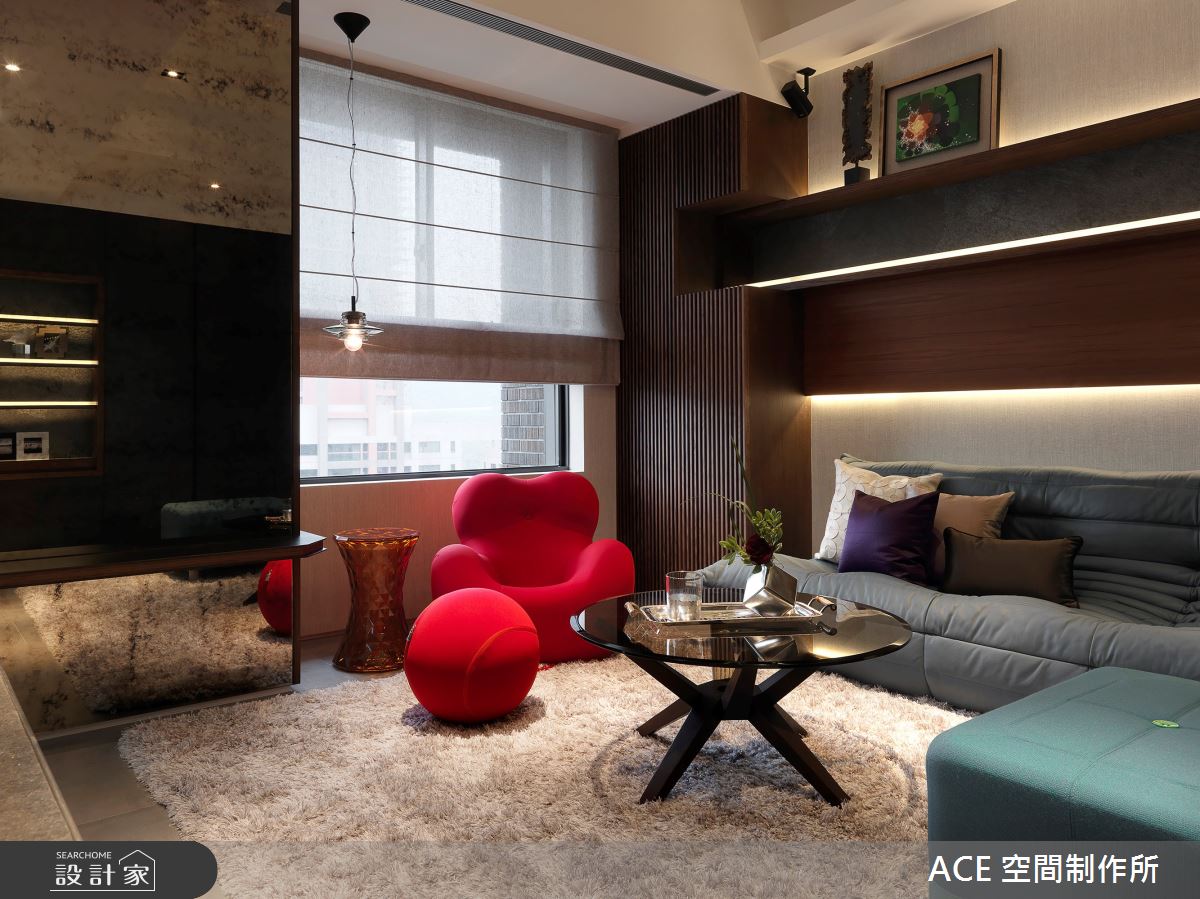 48坪新成屋(5年以下)＿混搭風客廳案例圖片＿ACE 空間制作所＿ACE 空間制作所_03之16