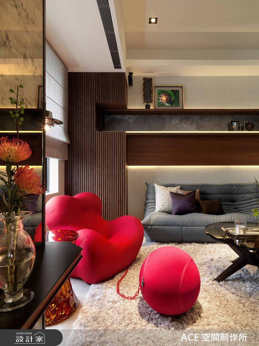48坪新成屋(5年以下)＿混搭風客廳案例圖片＿ACE 空間制作所＿ACE 空間制作所_03之17