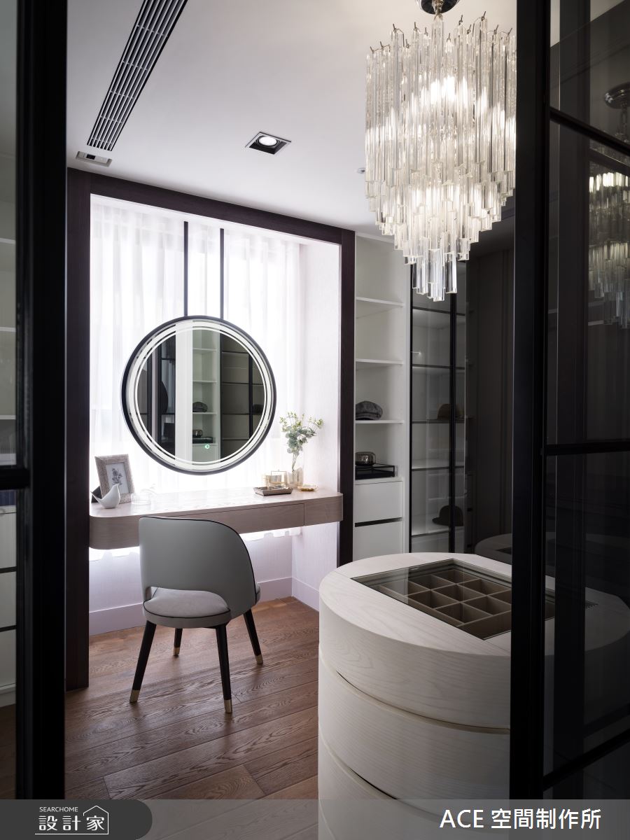 150坪新成屋(5年以下)＿新古典更衣間案例圖片＿ACE 空間制作所＿ACE 空間制作所_05之20