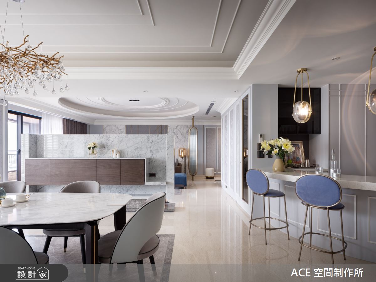 150坪新成屋(5年以下)＿新古典餐廳案例圖片＿ACE 空間制作所＿ACE 空間制作所_05之12