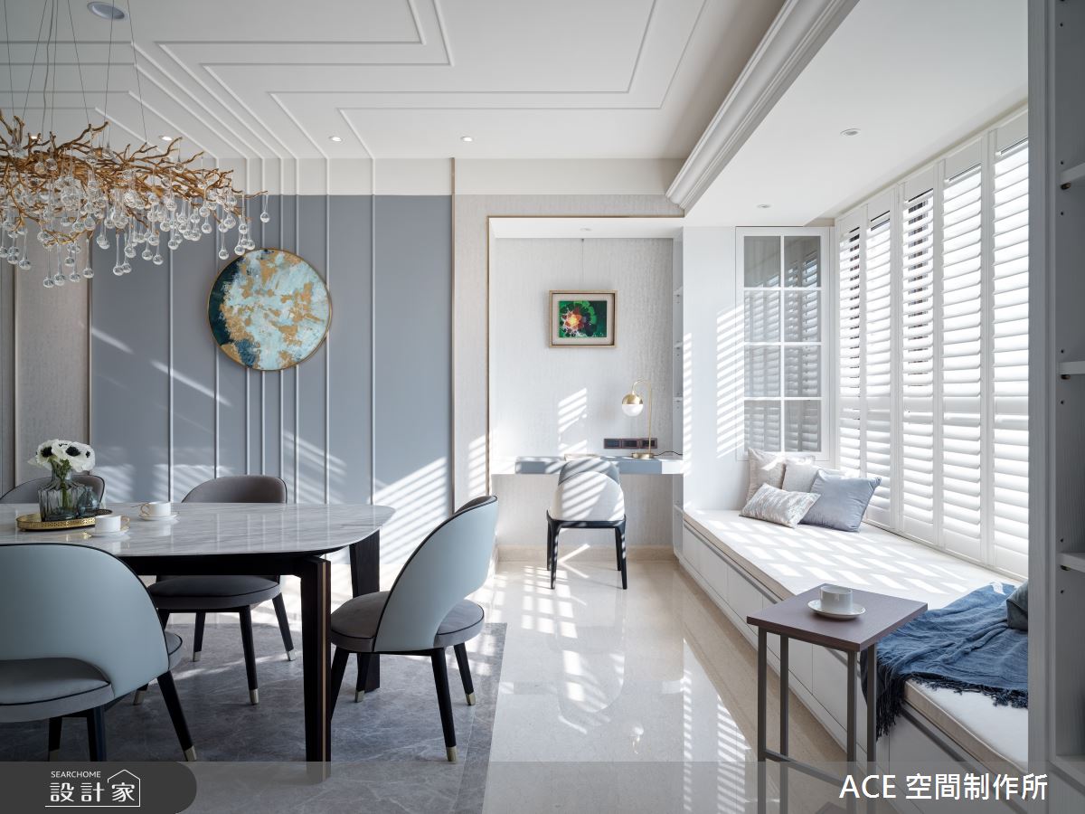 150坪新成屋(5年以下)＿新古典餐廳臥榻案例圖片＿ACE 空間制作所＿ACE 空間制作所_05之3616