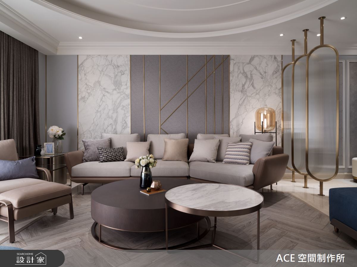 150坪新成屋(5年以下)＿新古典客廳案例圖片＿ACE 空間制作所＿ACE 空間制作所_05之2