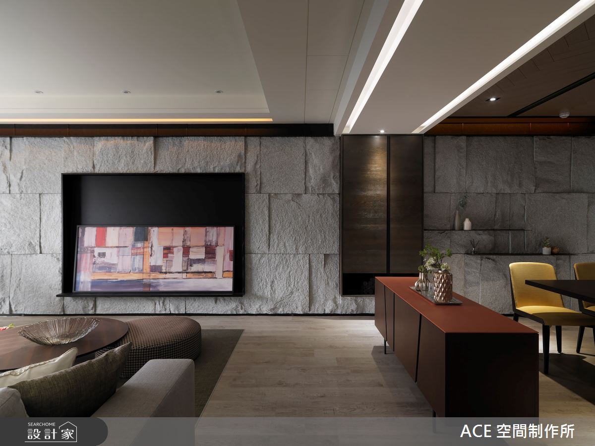 80坪新成屋(5年以下)＿混搭風客廳案例圖片＿ACE 空間制作所＿ACE 空間制作所_06之2