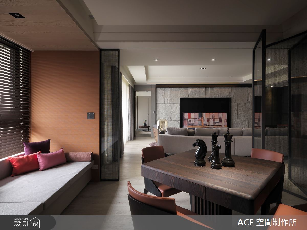 80坪新成屋(5年以下)＿混搭風臥榻案例圖片＿ACE 空間制作所＿ACE 空間制作所_06之9