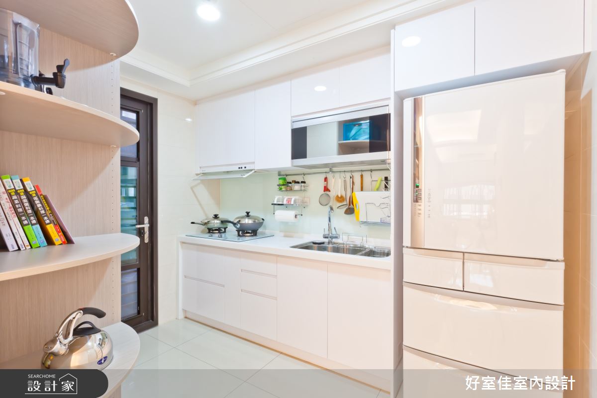 24坪新成屋(5年以下)＿簡約風廚房案例圖片＿好室佳室內設計＿好室佳_簡單溫暖的美好住宅之7
