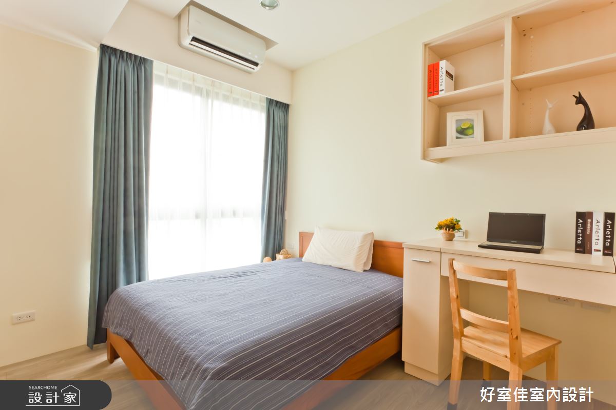 24坪新成屋(5年以下)＿簡約風臥室案例圖片＿好室佳室內設計＿好室佳_簡單溫暖的美好住宅之13