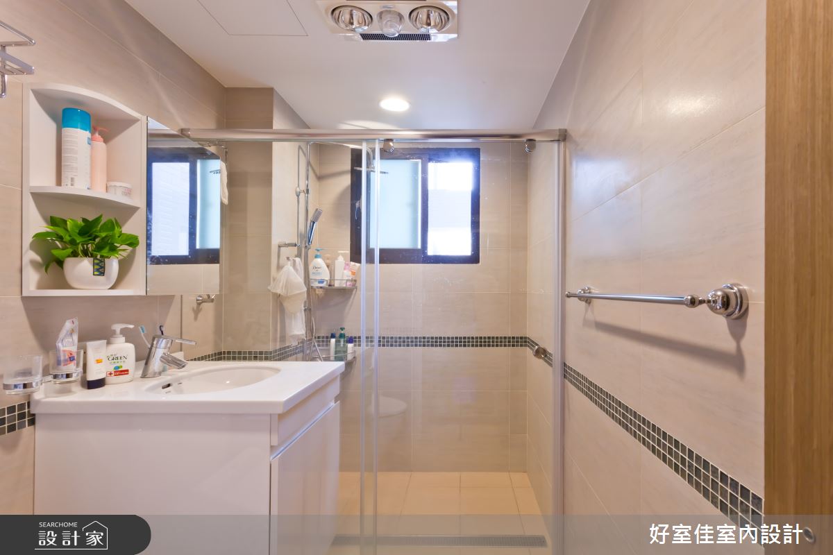 24坪新成屋(5年以下)＿簡約風浴室案例圖片＿好室佳室內設計＿好室佳_簡單溫暖的美好住宅之14