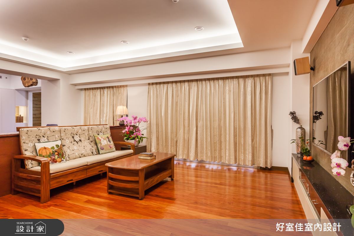 60坪老屋(16~30年)＿簡約風客廳案例圖片＿好室佳室內設計＿好室佳_60坪 沉靜。細膩之3