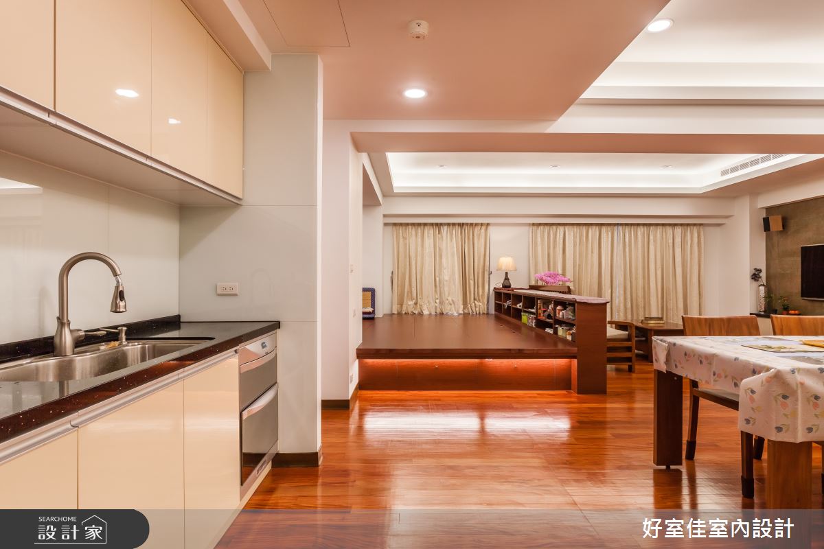 60坪老屋(16~30年)＿簡約風廚房和室案例圖片＿好室佳室內設計＿好室佳_60坪 沉靜。細膩之9