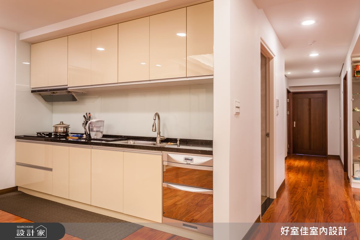 60坪老屋(16~30年)＿簡約風廚房走廊案例圖片＿好室佳室內設計＿好室佳_60坪 沉靜。細膩之13