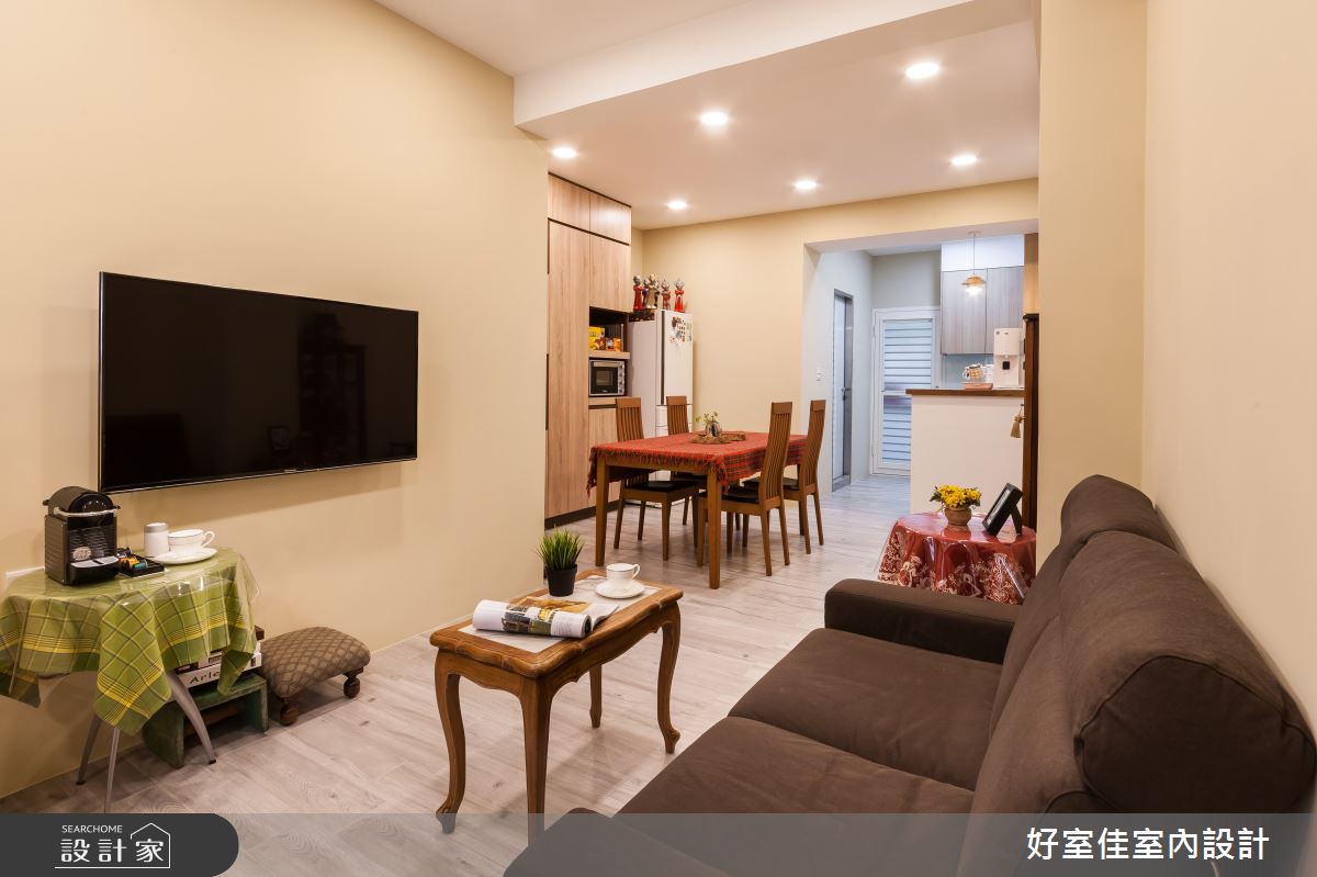 23坪老屋(16~30年)＿簡約風客廳案例圖片＿好室佳室內設計＿好室佳_我的文青感小窩之1