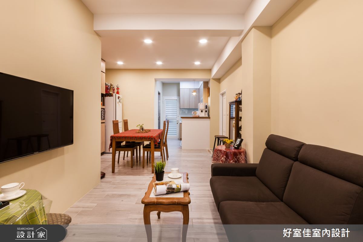 23坪老屋(16~30年)＿簡約風客廳案例圖片＿好室佳室內設計＿好室佳_我的文青感小窩之3