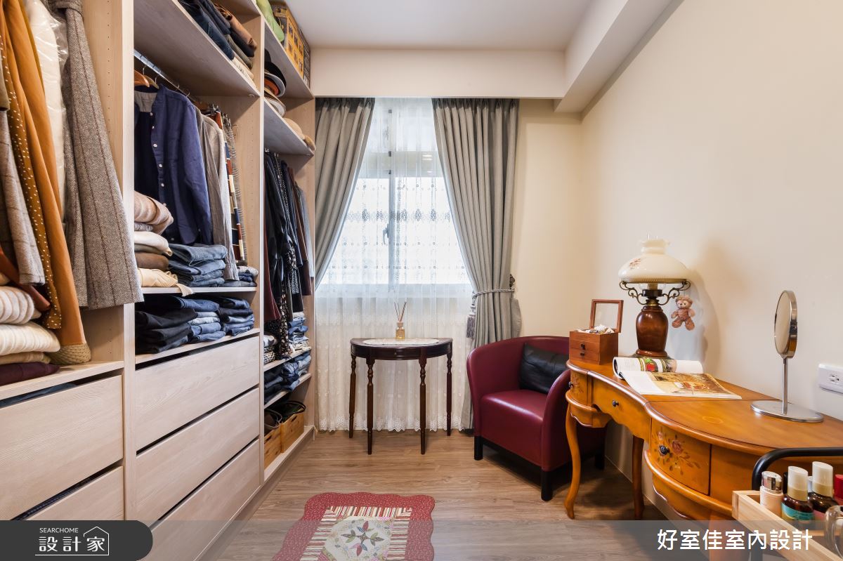 23坪老屋(16~30年)＿簡約風更衣間案例圖片＿好室佳室內設計＿好室佳_我的文青感小窩之11