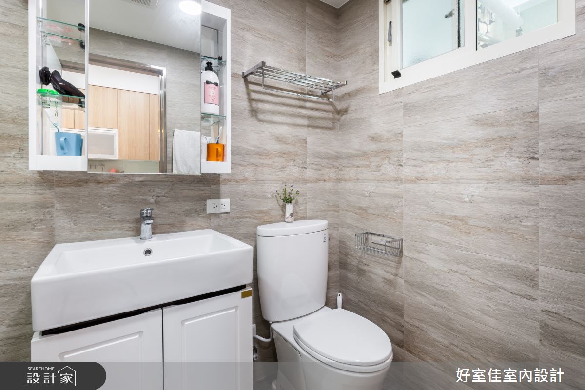 23坪老屋(16~30年)＿簡約風浴室案例圖片＿好室佳室內設計＿好室佳_我的文青感小窩之12