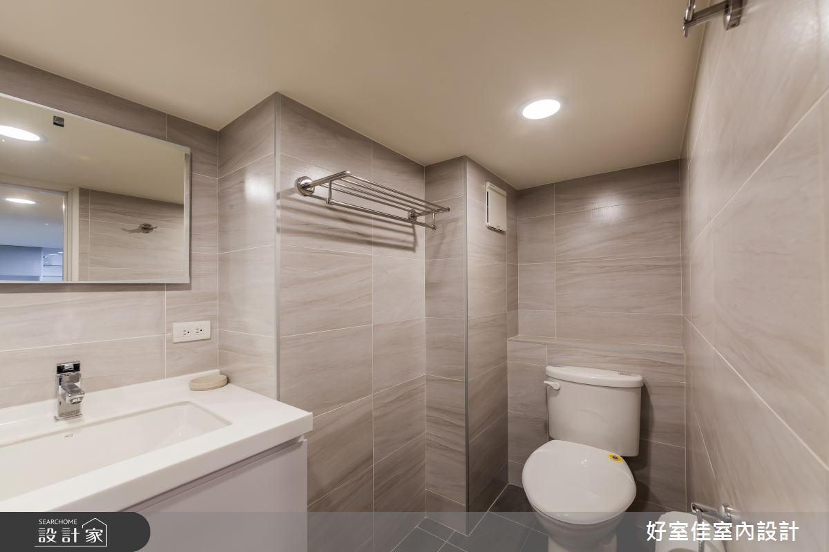 31坪中古屋(5~15年)＿簡約風浴室案例圖片＿好室佳室內設計＿好室佳_時尚挑高設計好宅之15