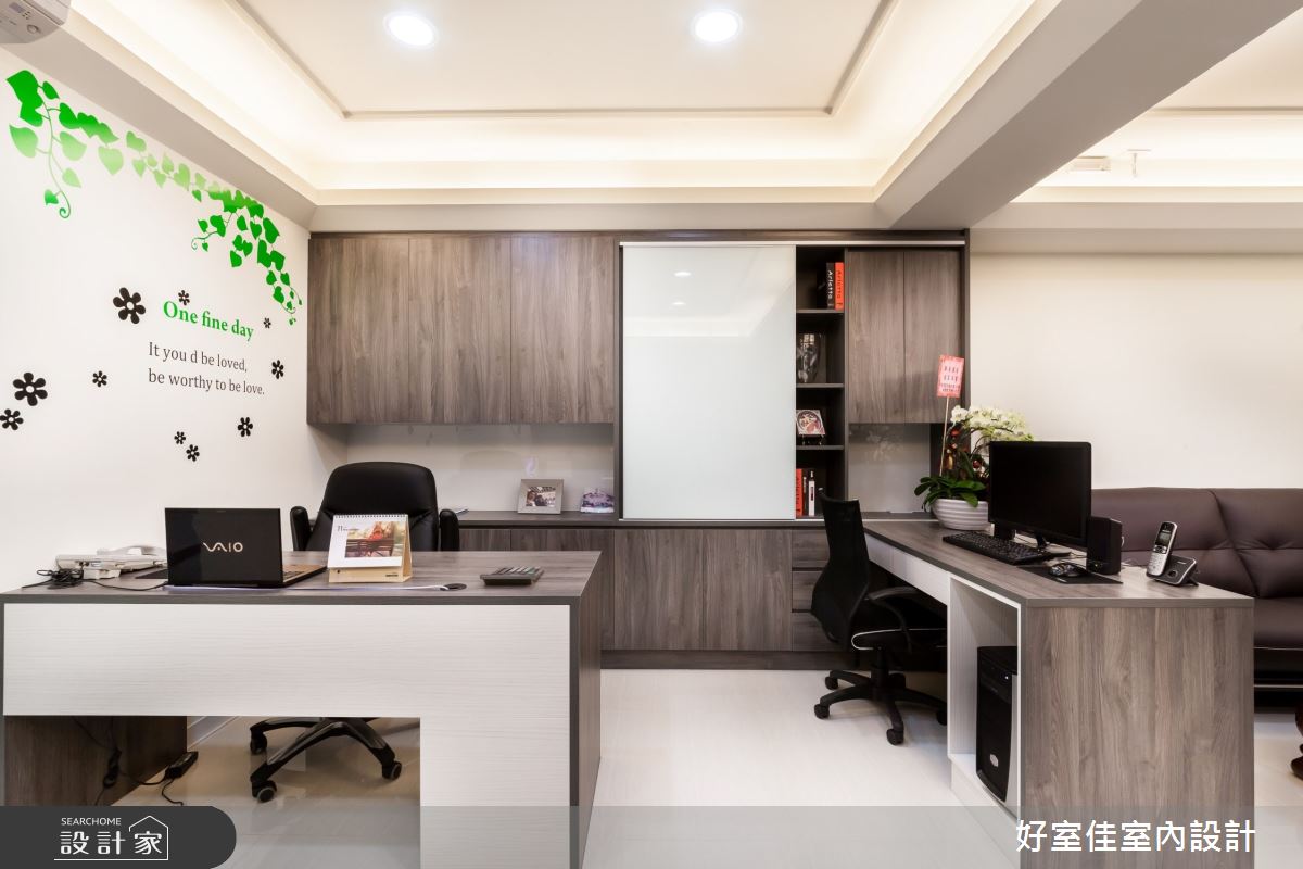 30坪老屋(31~40年)＿簡約風商業空間案例圖片＿好室佳室內設計＿好室佳_個性黑白X視覺空間之4